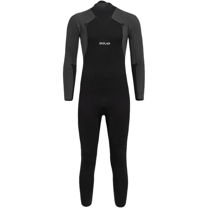 2024 Orca Mnner Vitalis TRN Rckenreiverschluss Open Water Swim Neoprenanzug NN280401 - Black